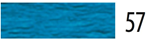 Rotolo carta crespa 0,5x2,5m 32g 57 - Esotic Blue