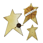 SIZZIX BIGZ DIE- STARS, PRIMITIVE, 14X17,4X1,9CM,