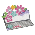 SIZZIX THINLITS SET- FLOWER LAYERS&LEAF