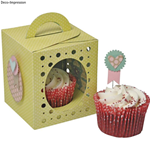 SIZZIX THINLITS PLUS SET- BOX, CUPCAKE