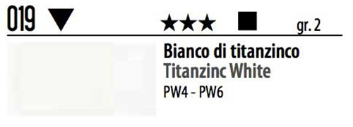 C BIANCO TITANZINCO  60ML - col. olio CLASSICO Maimeri