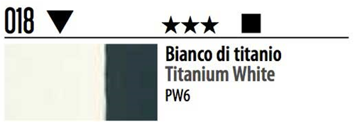 AM 018 Bianco Titanio    500ML - MAIMERI ACRILICO