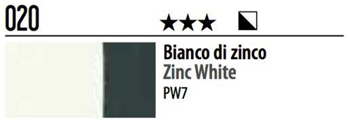 AM 020  Bianco di Zinco 500ML - MAIMERI ACRILICO