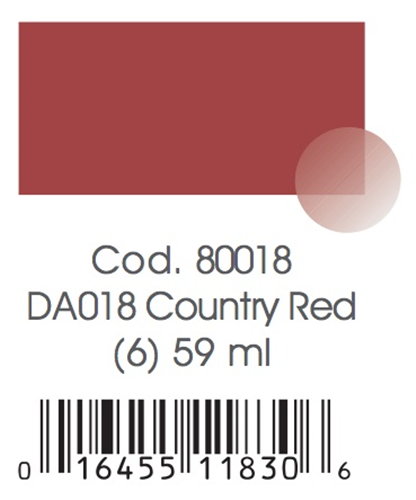 AMERICANA ML. 59  DA 18 COUNTRY RED