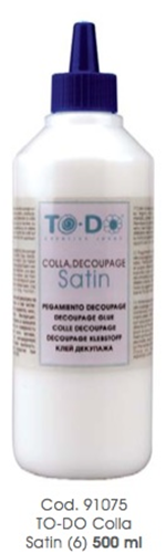 TO-DO COLLA SATIN per decoupage 500 ML. TO-DO Home