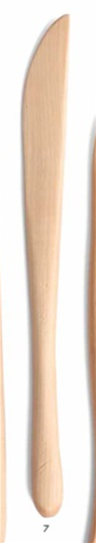 cod.136/7 - Stecca in legno cm. 20. Made in Italy.
