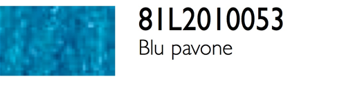 Blu Pavone  Ly R Aquarell Matita colorata