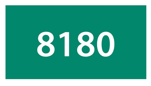 8180 - Verde turchese - DB Twin Marker