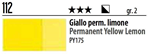 C GIALLO PERMANENTE LIMONE 60ML - col. olio CLASSICO Maimeri