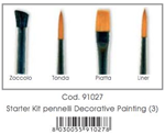 Starter kit pennelli Decorative Painting S/9930