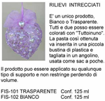 PASTA RILIEVI INTRECCIATI TRASPARENTE 125 ml