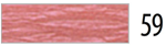 Rotolo carta crespa 0,5x2,5m 32g 59 - Rosa Salmone