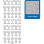 Sticker CALICE COMUNIONE argento 892/A