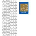 Sticker BUON NATALE oro 1351/O