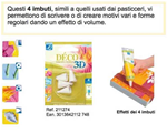 Conf. 4 imbuti per  Deco 3D accessori - L&B